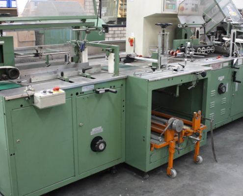 Used Sitma C705 Poly Wrapping Machine Used Sitma foil machines