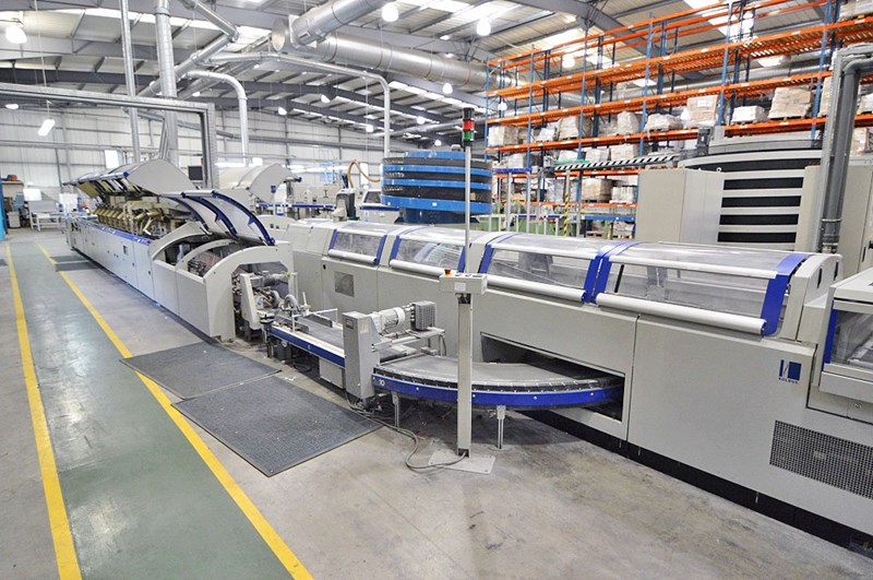 Kolbus KM 411.B Perfect Binding Line Perfect binding RobSon