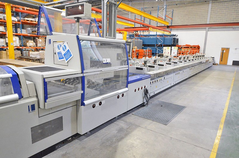 Kolbus KM 411.B Perfect Binding Line Perfect binding RobSon