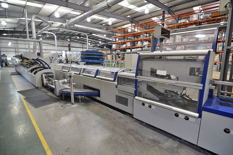 Kolbus KM 411.B Perfect Binding Line Perfect binding RobSon