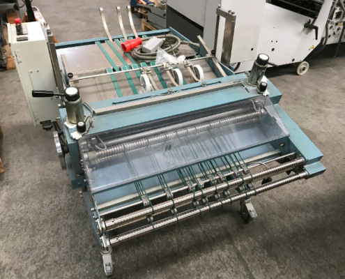 Used MBO ASP 66-2ME mobile stream delivery with integrated pressing station