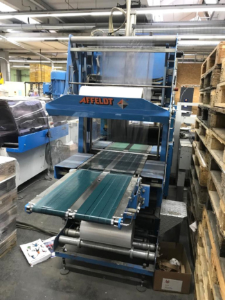 12107 Affeldt SA 05 + VT 60 shrink wrapping machine 2004 (1)