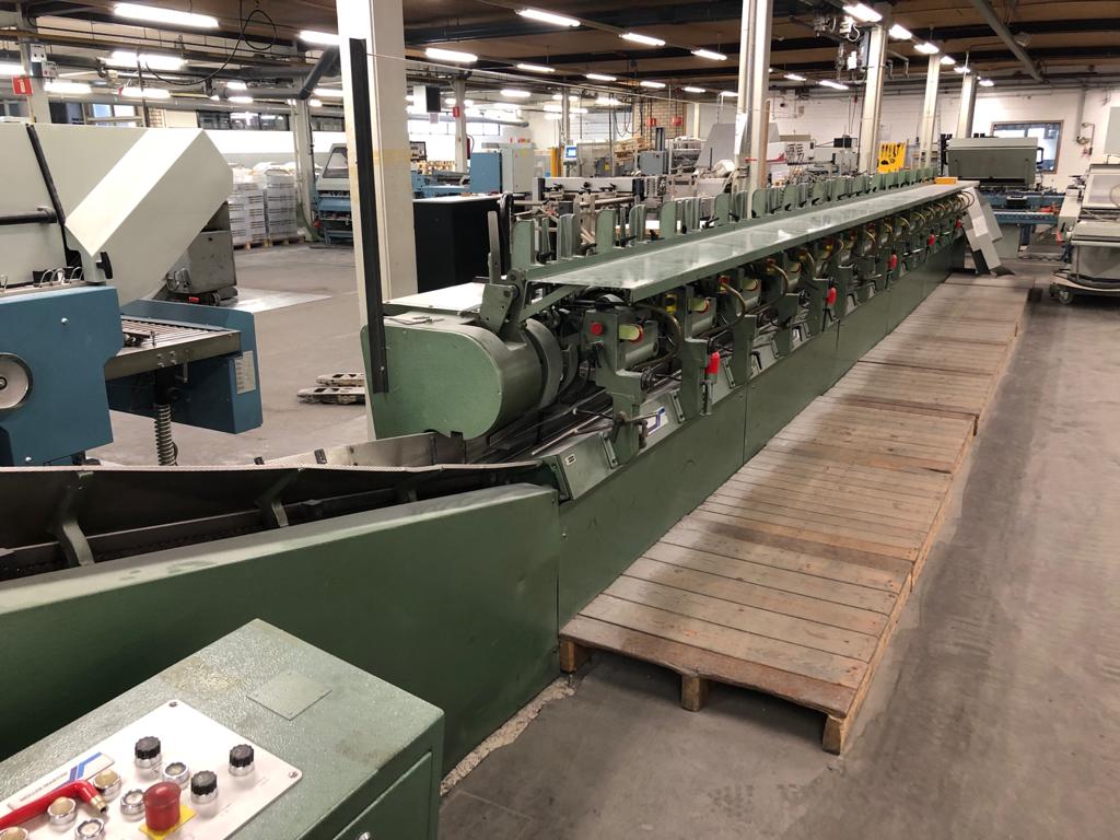 Müller Martini 201 gatherer Gathering Machines RobSon Graphics Int. BV
