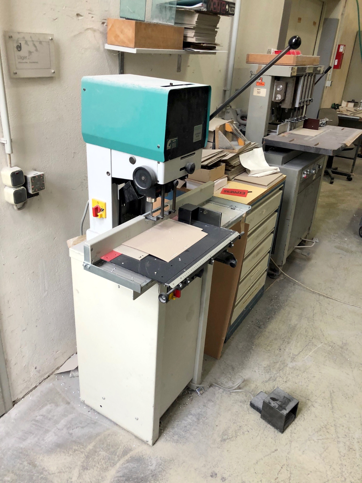 Nagel Citoborma 280 AB Paper Drilling Machine RobSon Graphics Int. BV