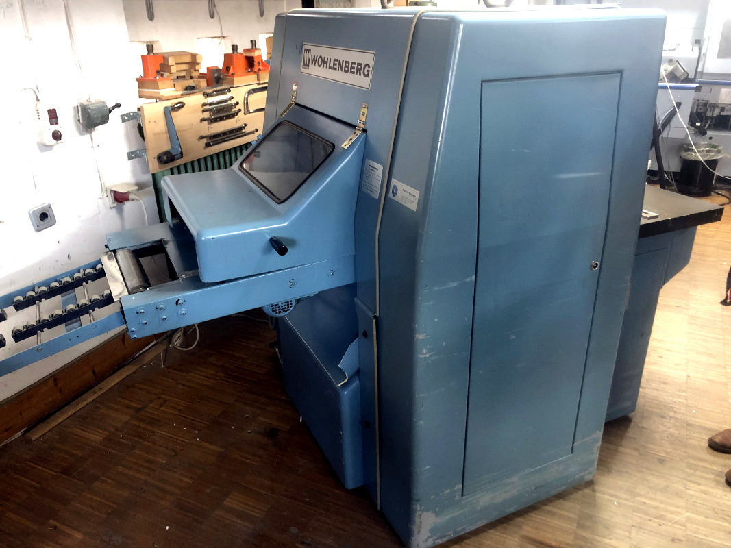 Wohlenberg 38 FA three knife trimmer (3)