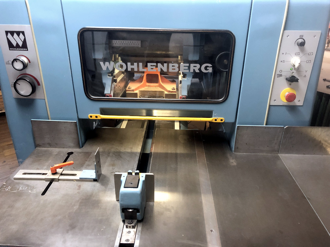 Wohlenberg 38 FA three knife trimmer (5)