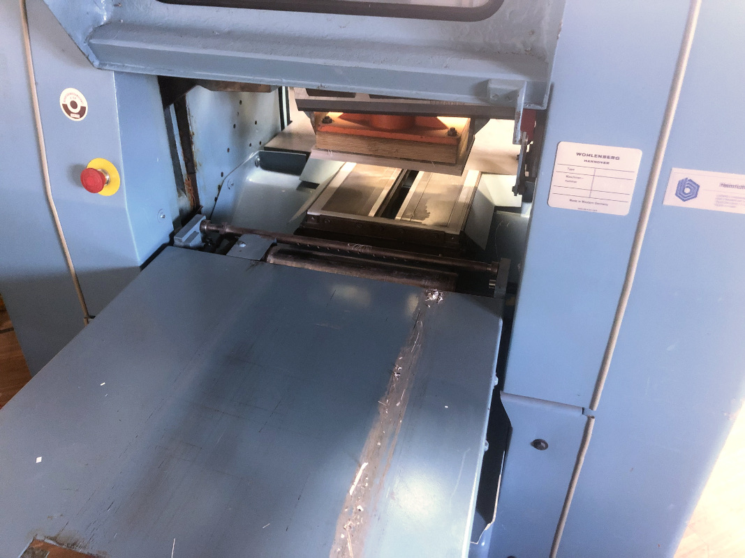 Wohlenberg 38 FA three knife trimmer (7)
