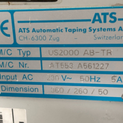 ATS Tanner Ultrasonic Transit automatic banding machine 4