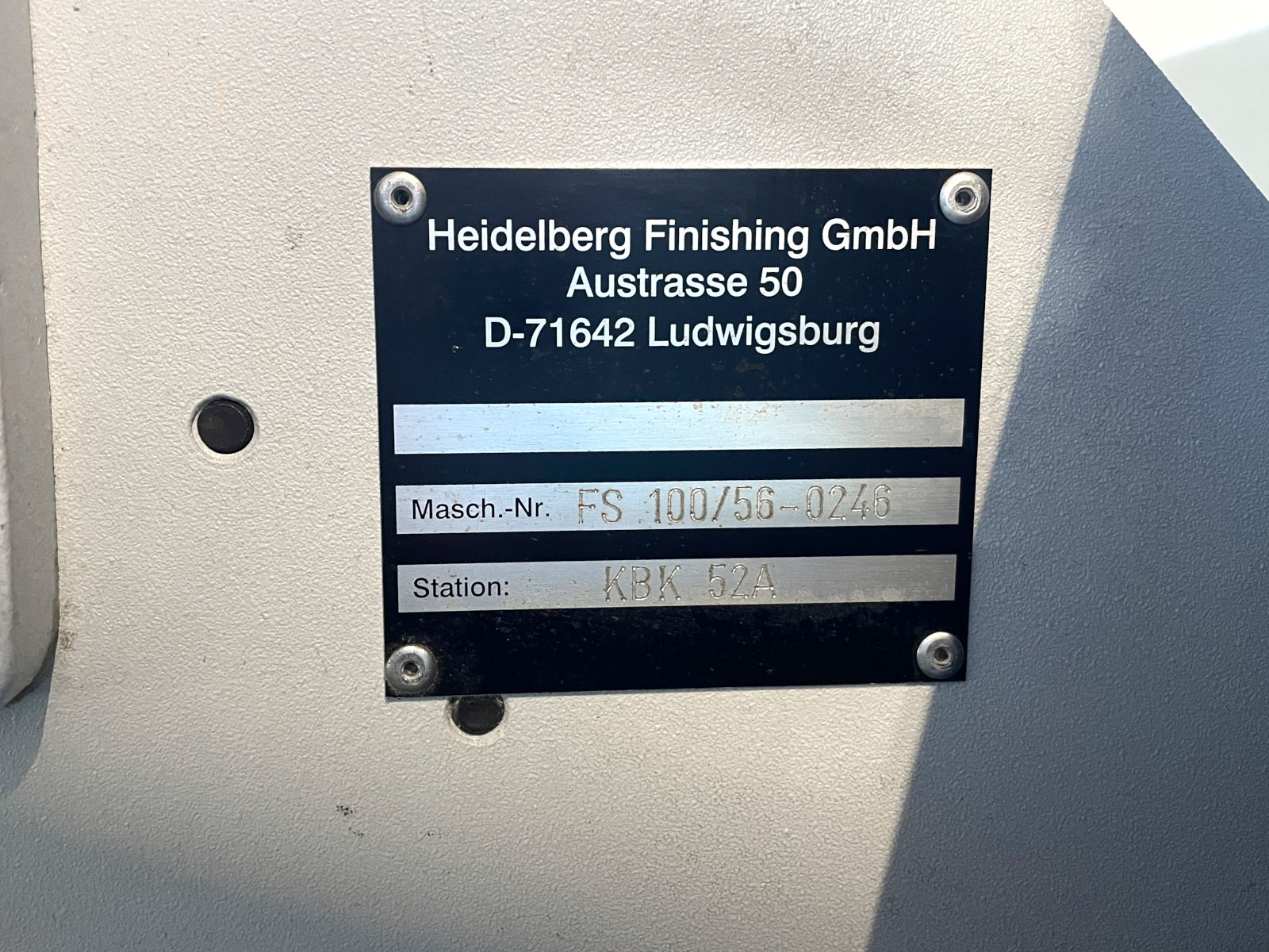 Heidelberg FS100-56 2001 7