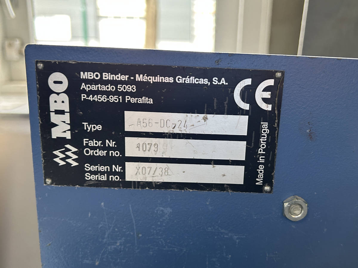 MBO T530 folding machine 2007 9