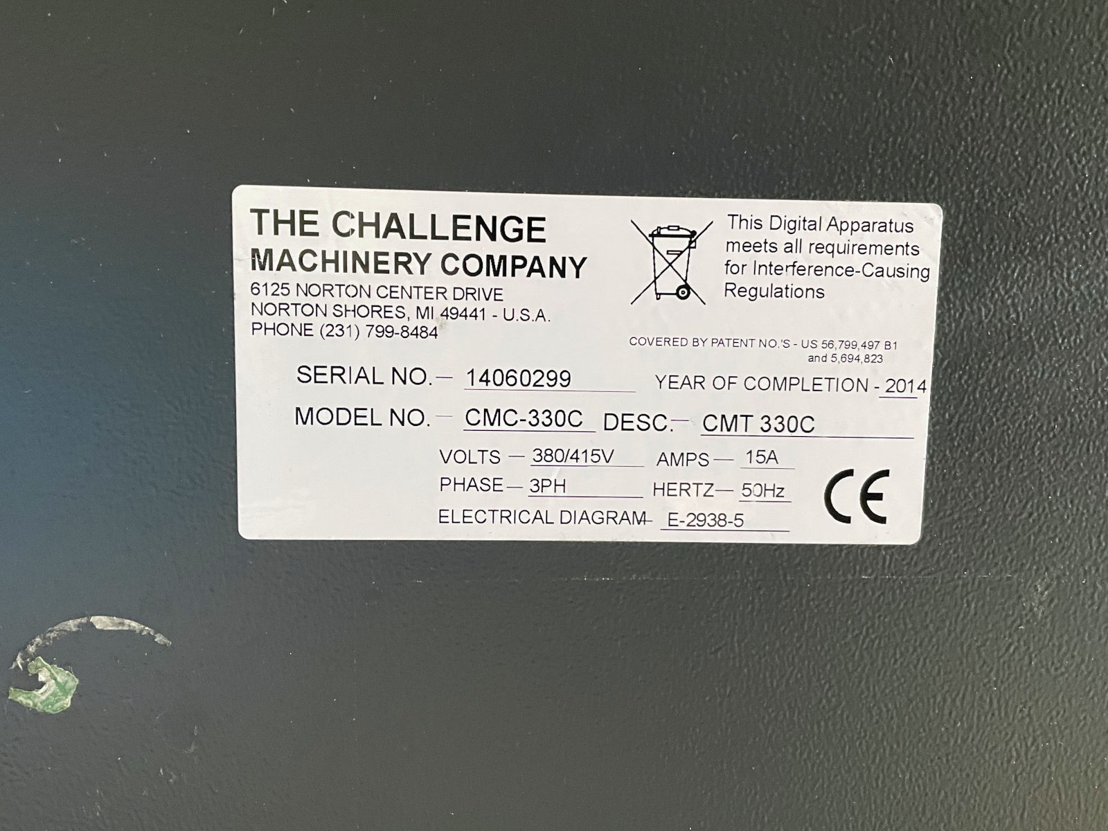 Challenge CMT 330C trimmer details 1
